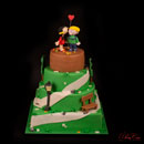 Chen and Cedric wedding cake